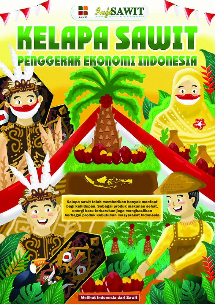 LOMBA DESAIN POSTER-JUARA HARAPAN 2-OKI Libriansyah  Judul: Kelapa Sawit Penggerak Ekonomi Indonesia
